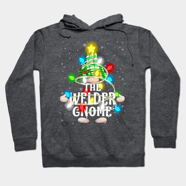 The Welder Gnome Christmas Matching Family Shirt Hoodie by intelus